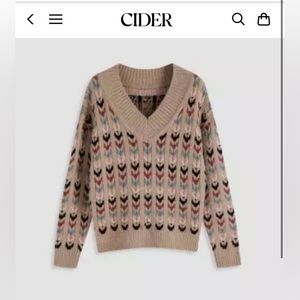 Cider V-neck Sweater